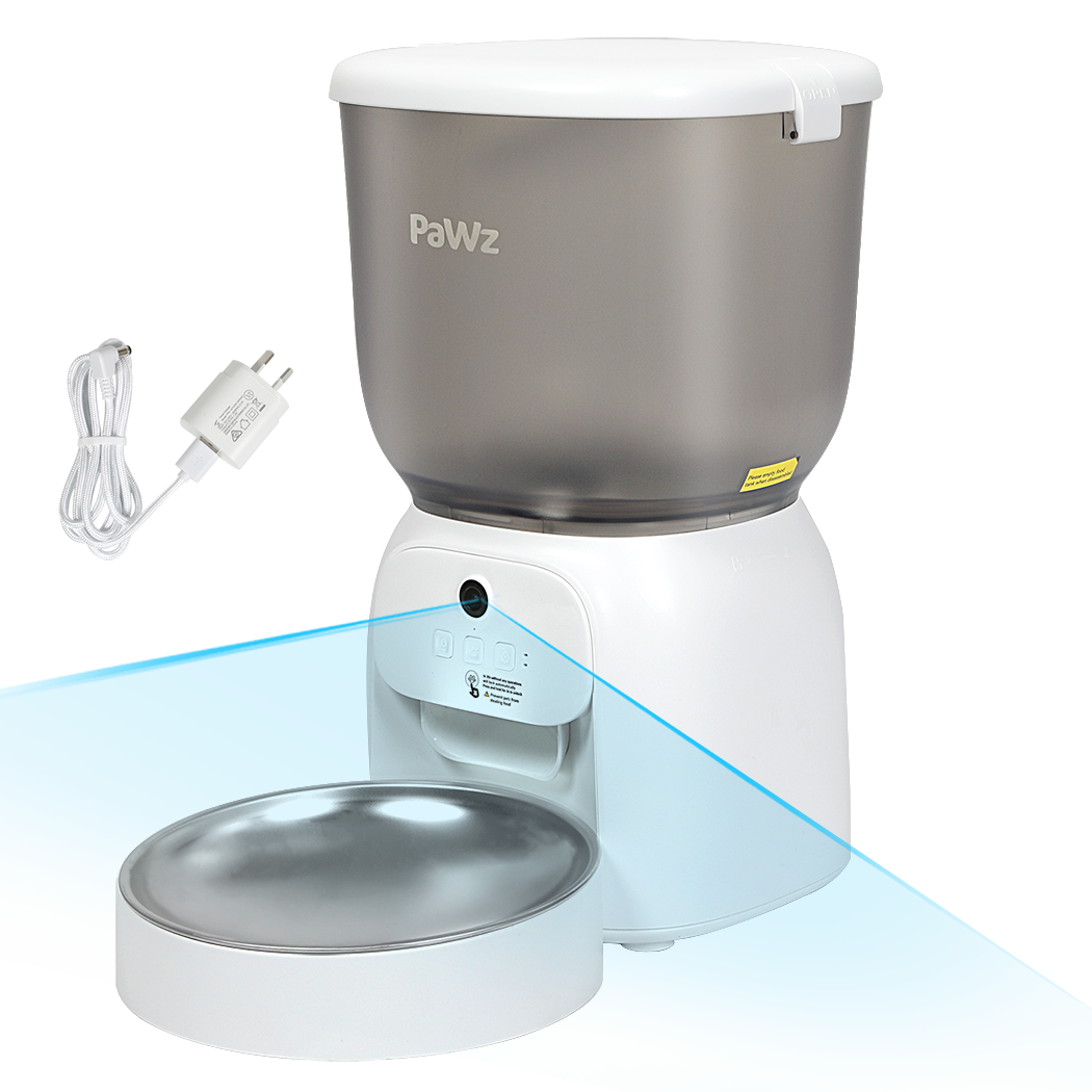 Pawz 4L Auto Pet Feeder Automatic Camera WiFi App - Image 9