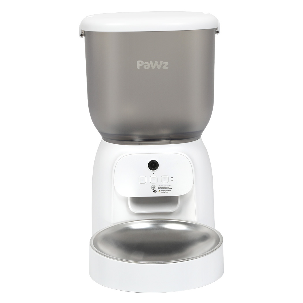 Pawz 4L Auto Pet Feeder Automatic Camera WiFi App - Image 2